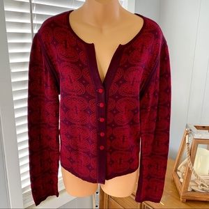 BEAUTIFUL Zrinka Peruvian cardigan! Like NEW!
